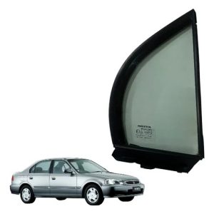 Vidro Oculos Fixo Honda Civic 96/00 Lado Direito C/borracha