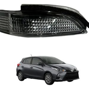Pisca Retrovisor Toyota Yaris 23/25 Lado Direito C/ Lampada Preto