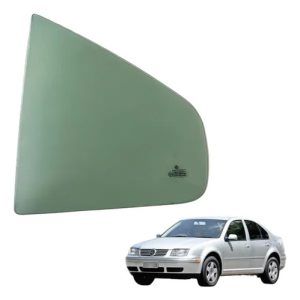 Vidro Janela Fixa Tras Vw Bora 99/11 Lado Esquerdo Verde