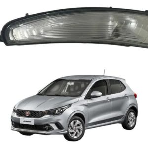Pisca Retrovisor Fiat Argo/ Strada 2018/2022 Lado Esquerdo Preto