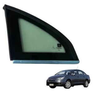 Vidro Janela Tras Citroen C4 Pallas 07/13 Esquerdo C/ Friso