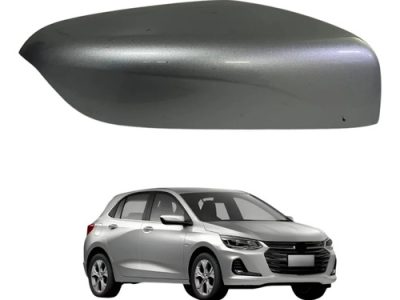 Capa Retrovisor Gm Onix 2019/2024 Lado Direito Original Prata
