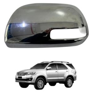 Capa Retrovisor Toyota Hilux Srv/ Sw4 12/15 Esquerdo Cromad Prata