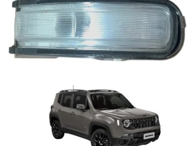 Pisca Retrovisor Jeep Renegade 2015/2021 Lado Direito Preto