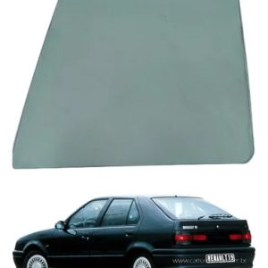 Vidro Porta Tras Renault 19 1988/1995 4 Portas Esquerdo