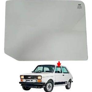 Vidro Porta Fiat 147 Lado Direito / Esquerdo Incolor