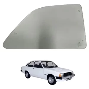 Vidro Janela Movel Gm Chevette 87/93 Direito Incolor 3 Furos
