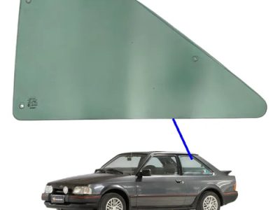 Vidro Janela Tras Movel Ford Escort 1 83/96 Esquerdo Verde