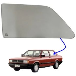 Vidro Janela Fixa Tras Vw Voyage 2pt 81/95 Esquerdo Incolor