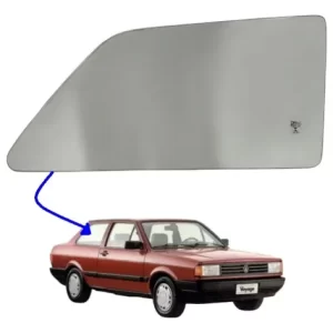 Vidro Janela Fixa Tras Vw Voyage 2pt 81/95 Direito Incolor