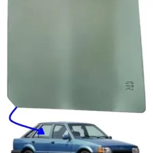 Vidro Porta Tras Ford Escort Guarujá 4pt 84/92 Lado Direito