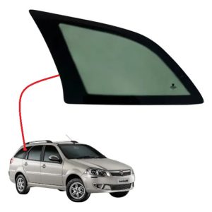 Vidro Janela Fixa Fiat Palio Weekend 09/20 Dir S/borracha