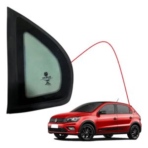 Vidro Janela Fixa Gol G5/g6/g7 - Voyage 08/23 Dir C/borracha