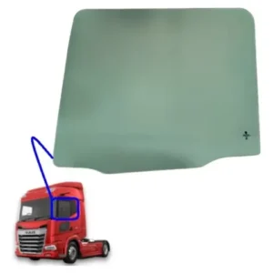 Vidro Porta Caminhão Daf Xf 21/27 Esquerdo S/quebra Vento
