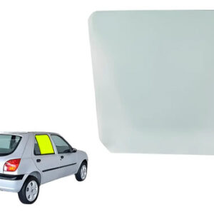 Vidro Porta Traseira Ford Fiesta Street 90/04 Lado Direito