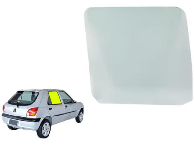Vidro Porta Traseira Ford Fiesta Street 90/04 Lado Direito