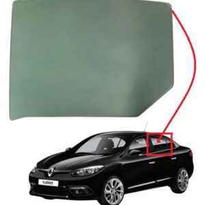 Vidro Da Porta Tras Renault Fluence 2011/2018 Lado Esquerdo
