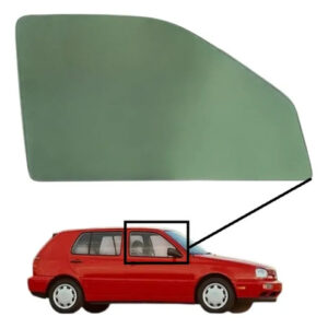 Vidro Da Porta Dianteira Vw Golf 1992/1998 Lado Direito